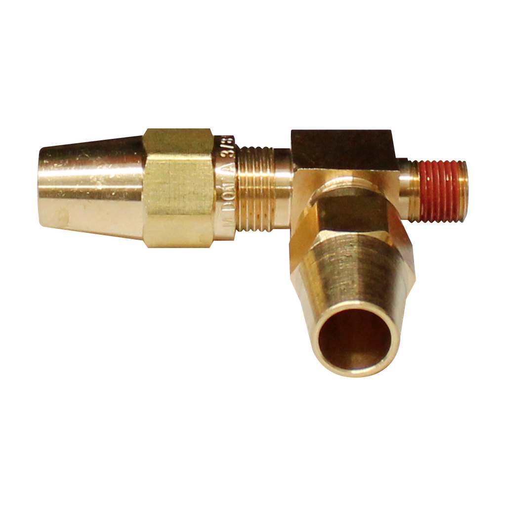 [R-471F-06-06] Tee con Macho Lateral NPT 3/8  3/8