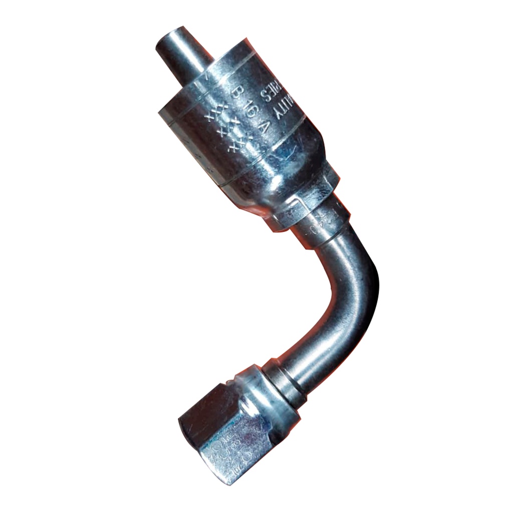 HEMBRA JIC UNA PIEZA 8-8 A 90° P/MANG TERMOPLASTICA