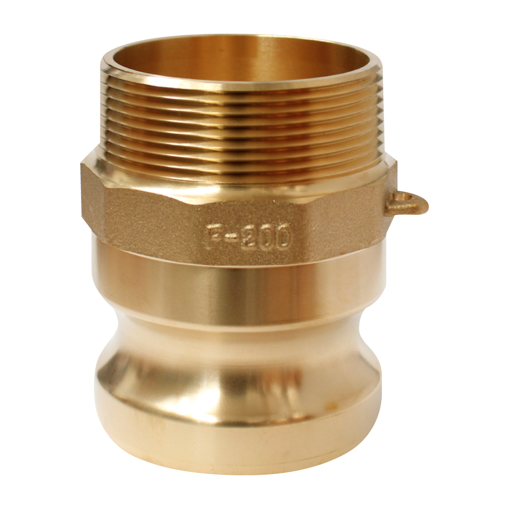 Camlock Bronce parte F de 3"
