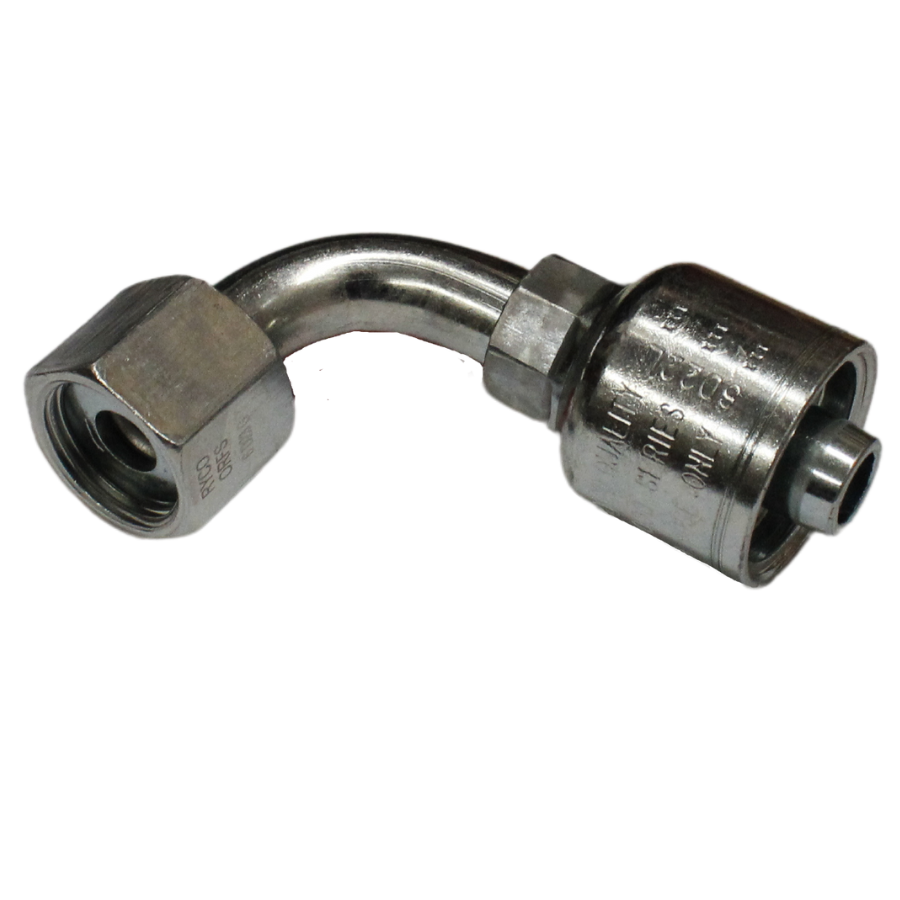 [T2820-2027] HEMBRA CARA PLANA A 90° 20-20 P/2 TRENZAS