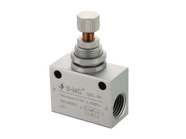 Válvula de extrangulacion antirretorno QSC15, puertos 1/2" BSP