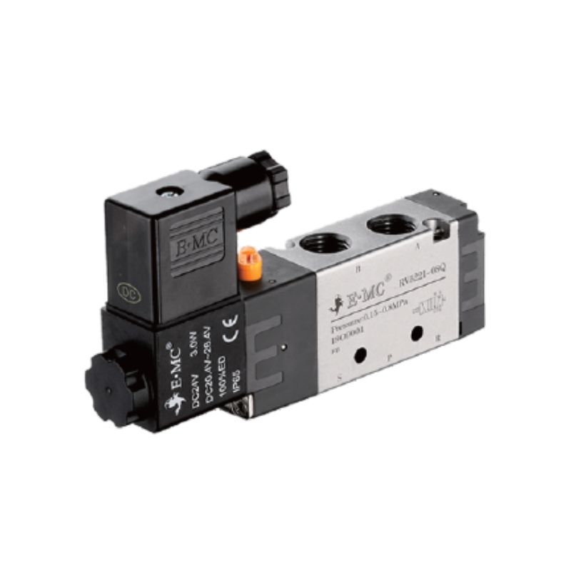 [RV5241-15E2] Electroválvula  5/2 Monoestable, Puertos 1/2'' Cuerda tipo "G", Muelle: neumático, 110 VAC, Caudal 2000 LT/min Mod. RV5241-15E2