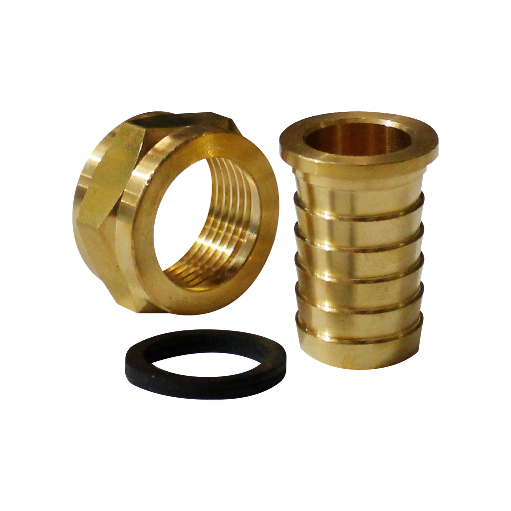[R-HB21G-04-04] Espiga Hembra giratoria NPSM con empaque 1/4*1/4