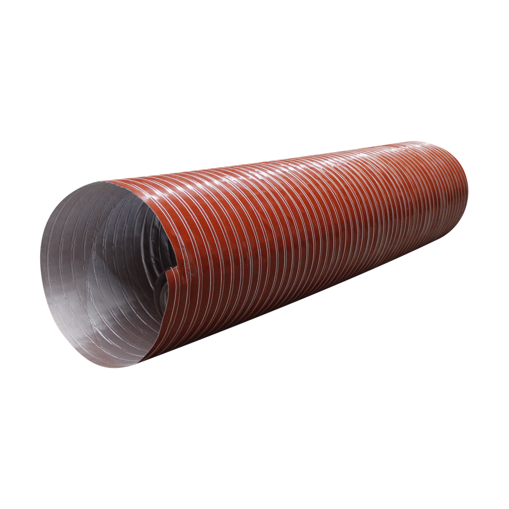 DUCTO DE SILICON PARA ALTA TEMPERATURA 4 1/2" 4 MTS X ROLLO