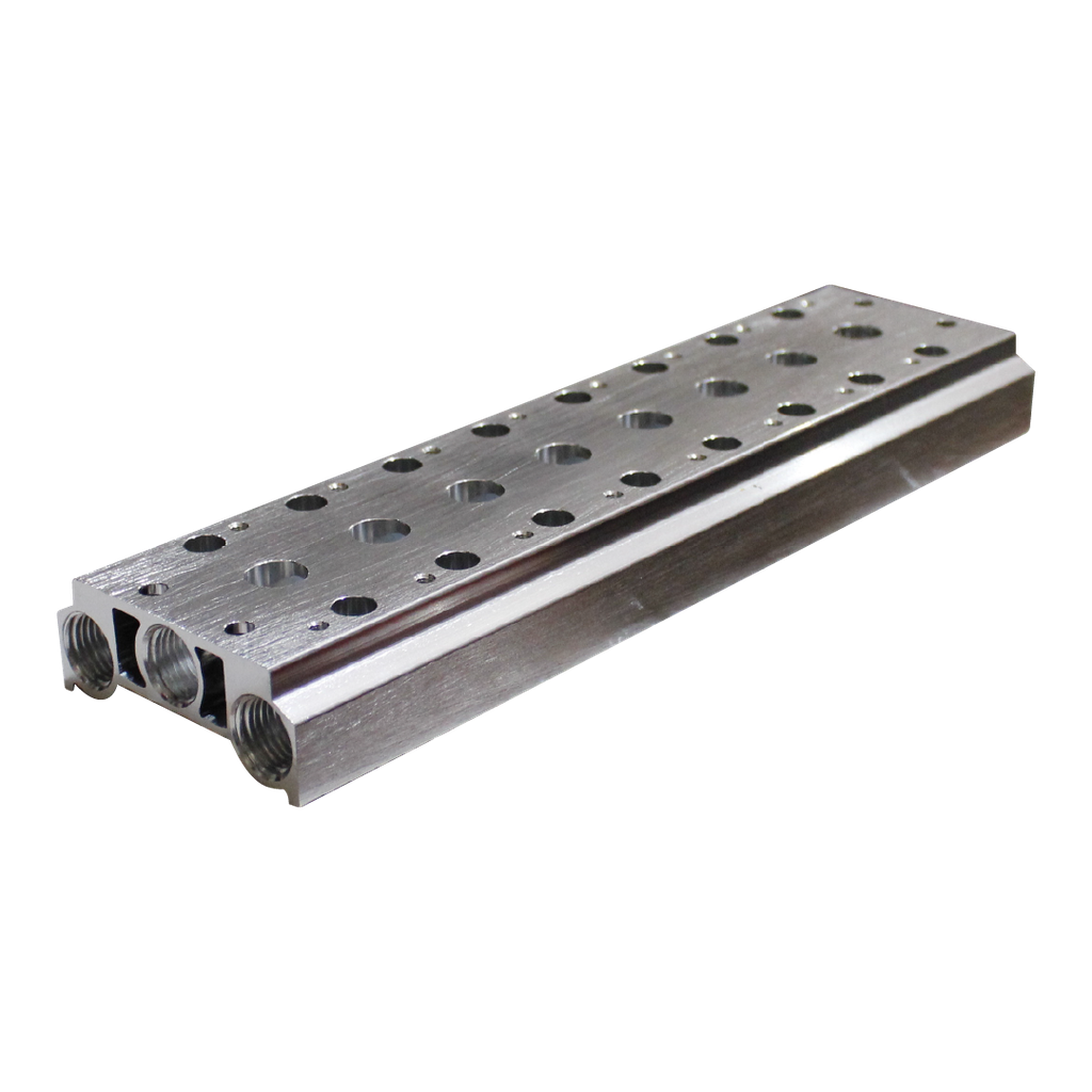 [V522-8F] Manifold placa base, 8 estaciones
