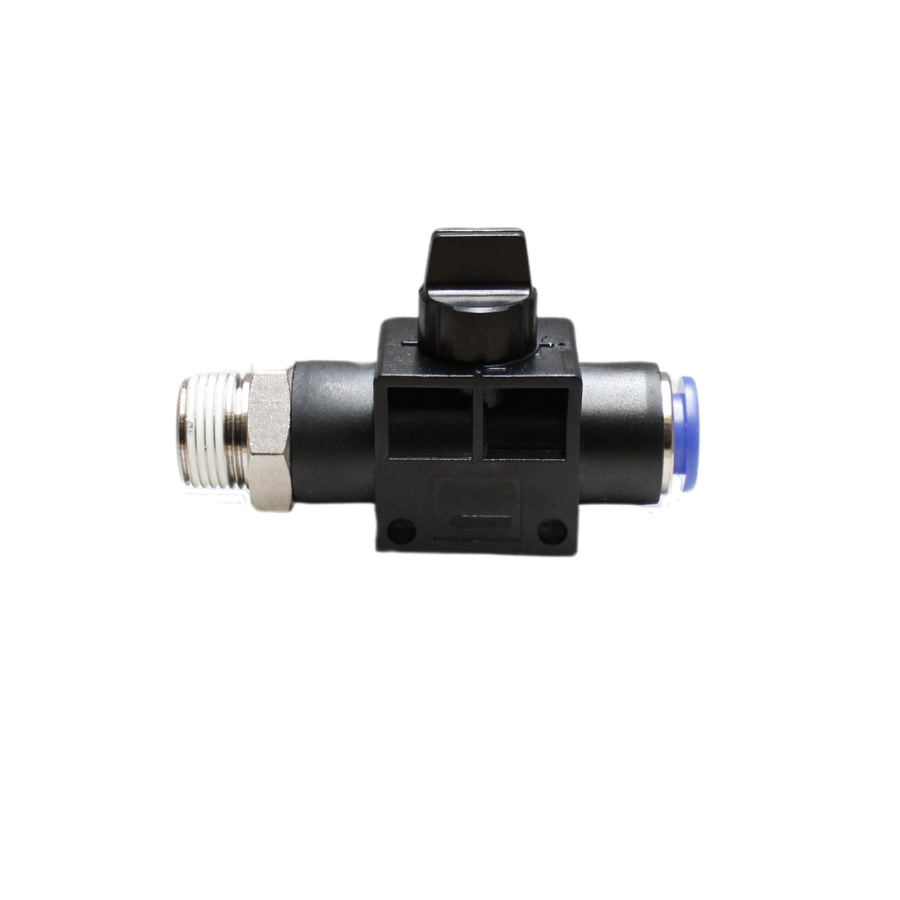 Válvula de Cierre manguera 8 MM cuerda 1/8" BSP