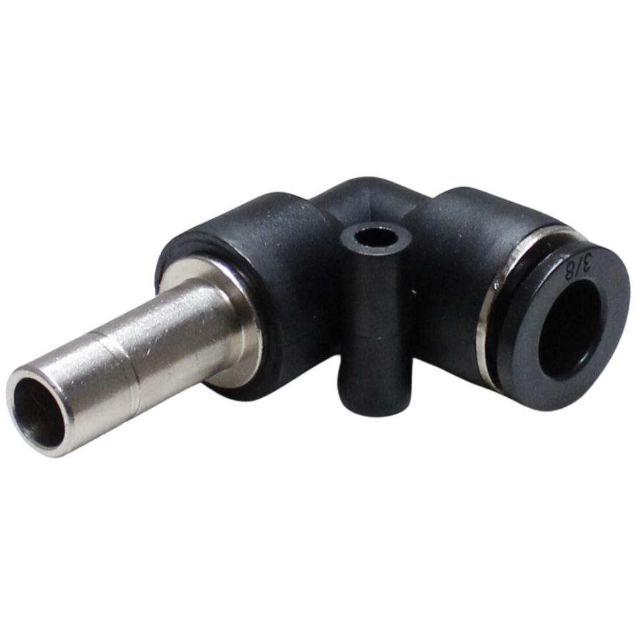 [PLJ 1-4] Racor rápido codo 90° tubing 1/4" manguera 1/4"