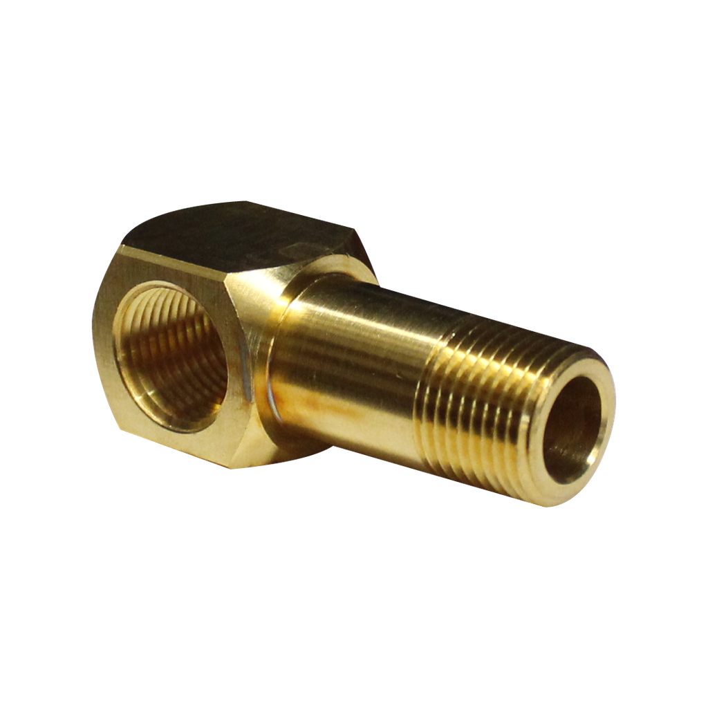 [R-LE-116B-04-087] CODO A 90° PLANO LARGO 1/4 x 0.87" DE LARGO