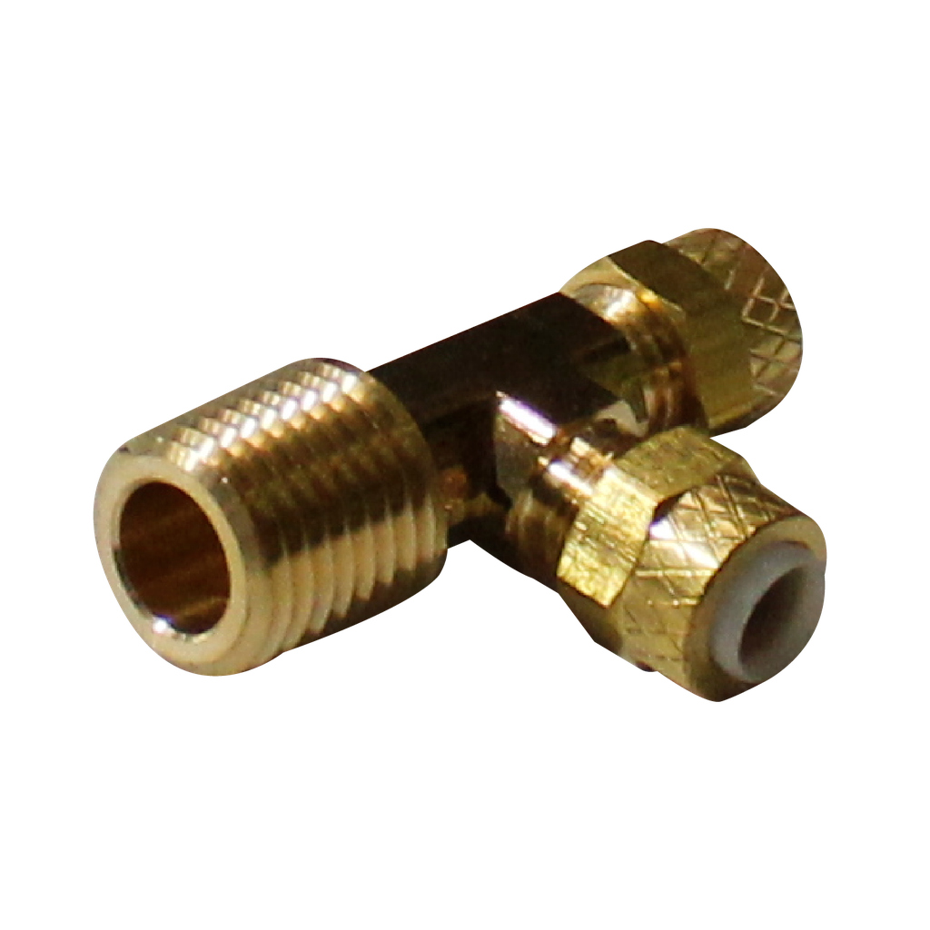 [R-271P-06-04] TEE UNION POLYFIT CON MACHO NPT LATERAL 3/8*1/4