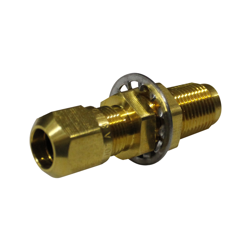 [R-4-468FBK-06-06] Union Pasamuros Macho 3/8 x 3/8