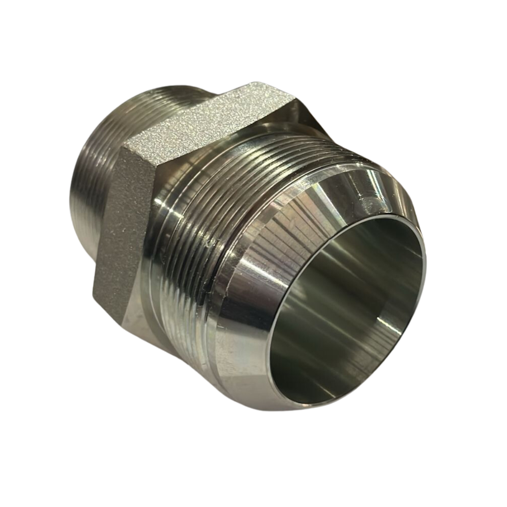 [2404-10-08SS] ADAPTADOR MJ X MP ACERO INOXIDABLE