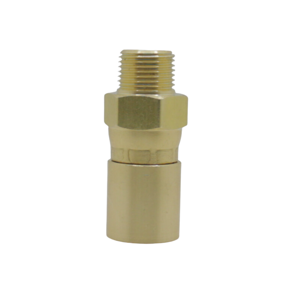 [R-FA-G09-0604] CONEX. LATON CRIMPABLE GIRATORIA MACHO NPT FR. AIRE 0604