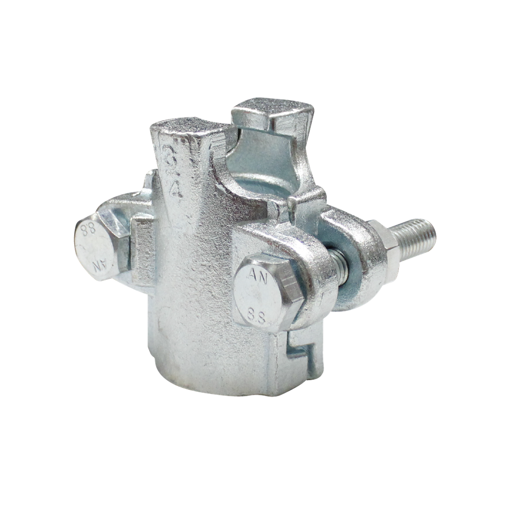 [TX-IC-003] ABRAZADERA DE CONCHA C/ 4 TORNILLOS 1"