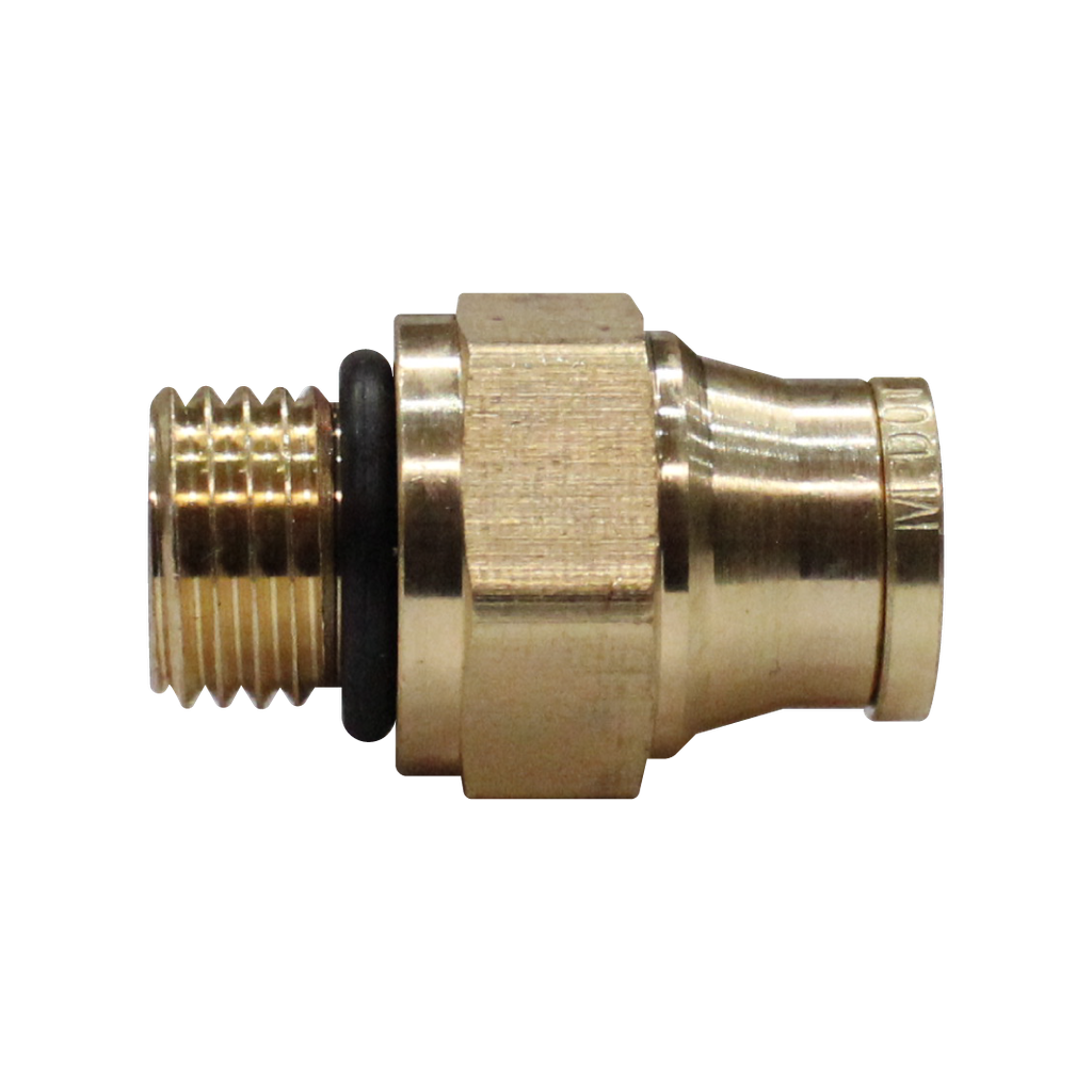 Conector Macho métrico 1/4 - 10 mm
