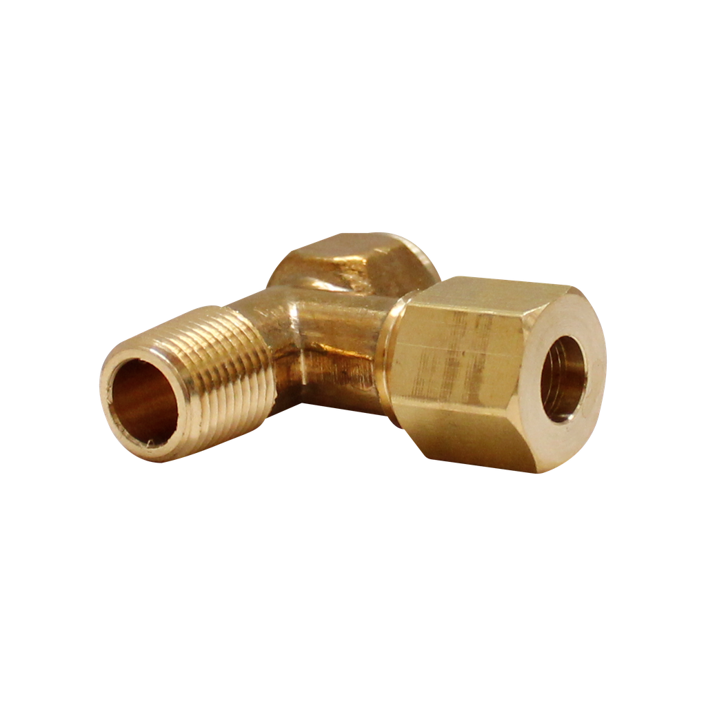 [R-76F-04-02] TEE COMPRESIÓN C/MACHO Y HEMBRA NPT LATERALES