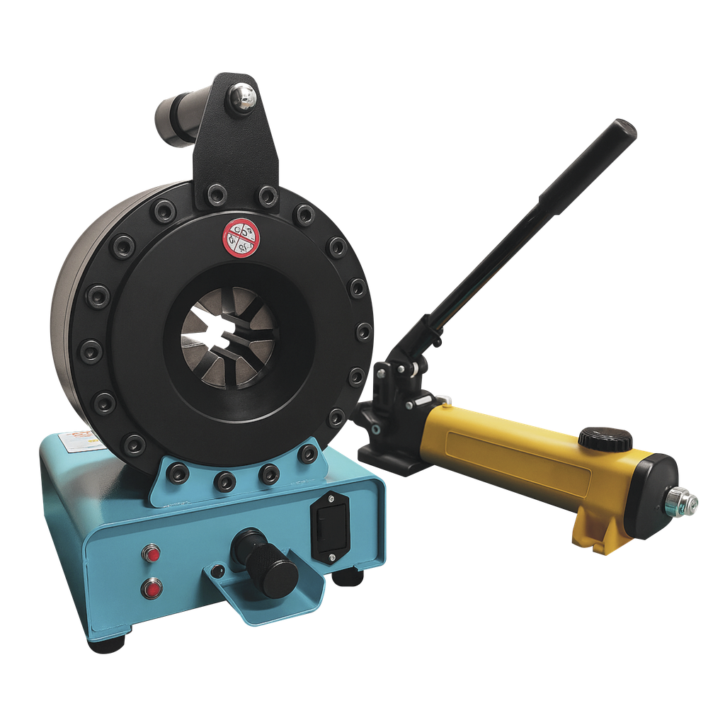 CRIMPADORA MANUAL 1" 2 TRENZAS,  3/4" R13