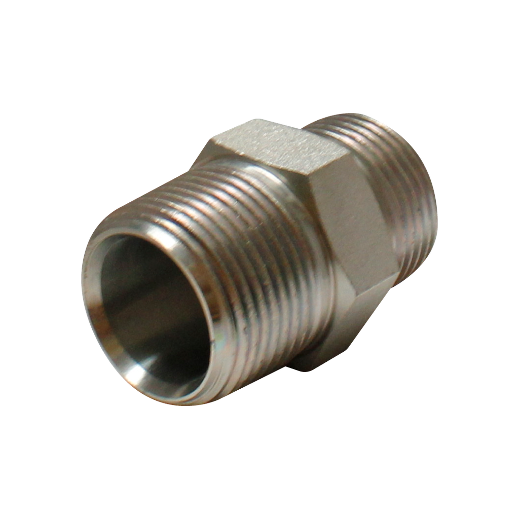 ADAPTADOR MACHO CARA PLANA-NPT