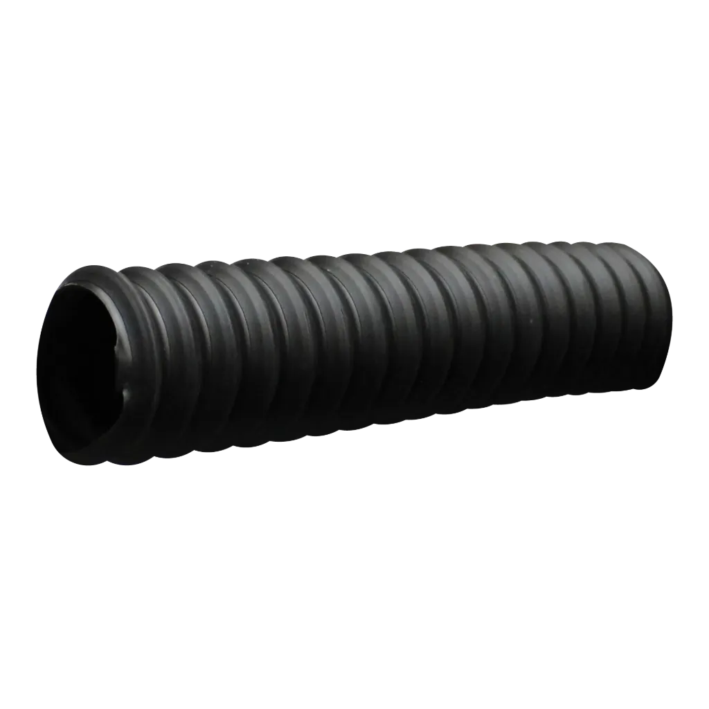 [TPRDH-8] MANGUERA DE TPR (CAUCHO TERMOPLASTICO) PARA DUCTO 8" 15 MTS X ROLLO