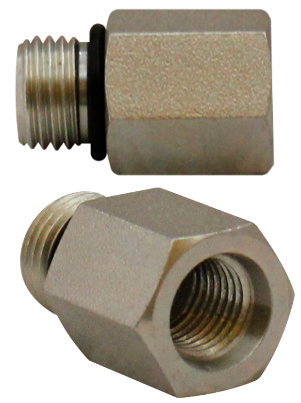 [W6410-08-06] Macho SAE O-ring boss X Hembra SAE Oring Boss