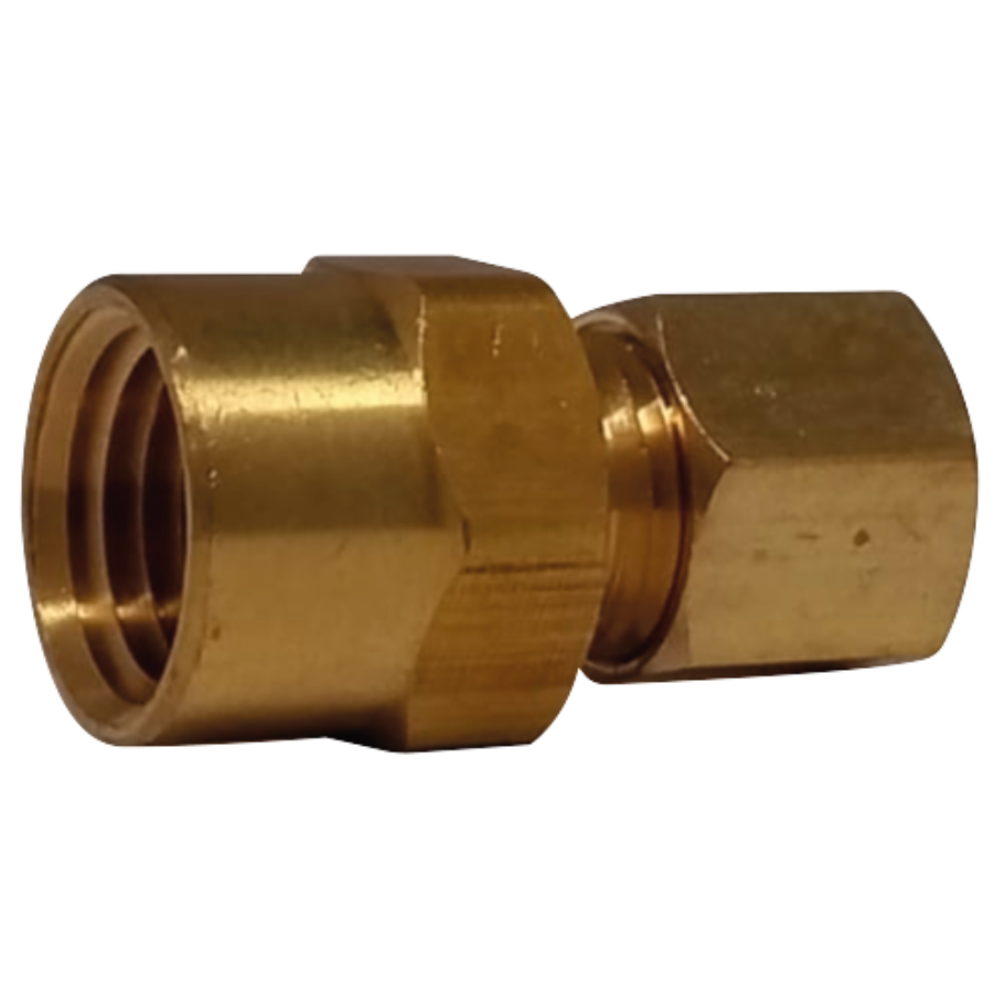 [R-66F-06-04] Conector Hembra Para Compresion 3/8  1/4