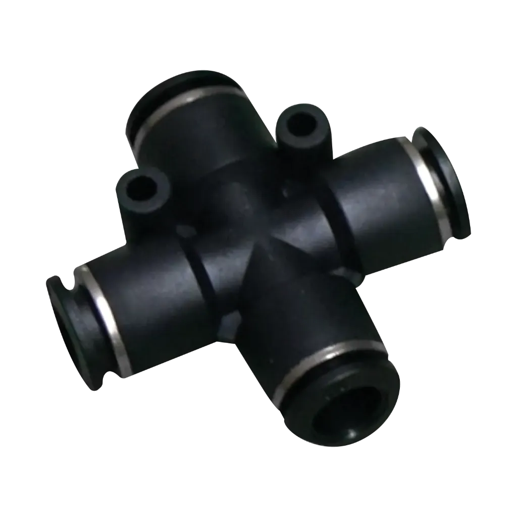 CONECTOR EN CRUZ UNION EN 1/4