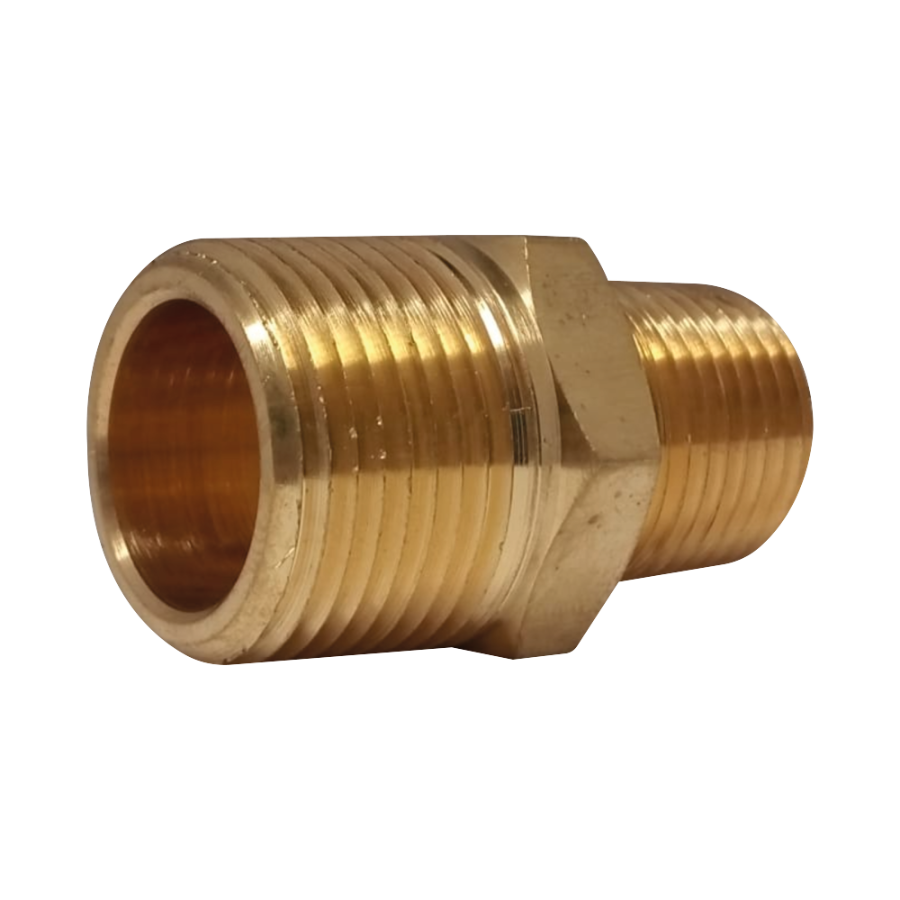 [R-123B-06-02] NIPLE HEXAGONAL  REDUCTOR 3/8 A 1/8