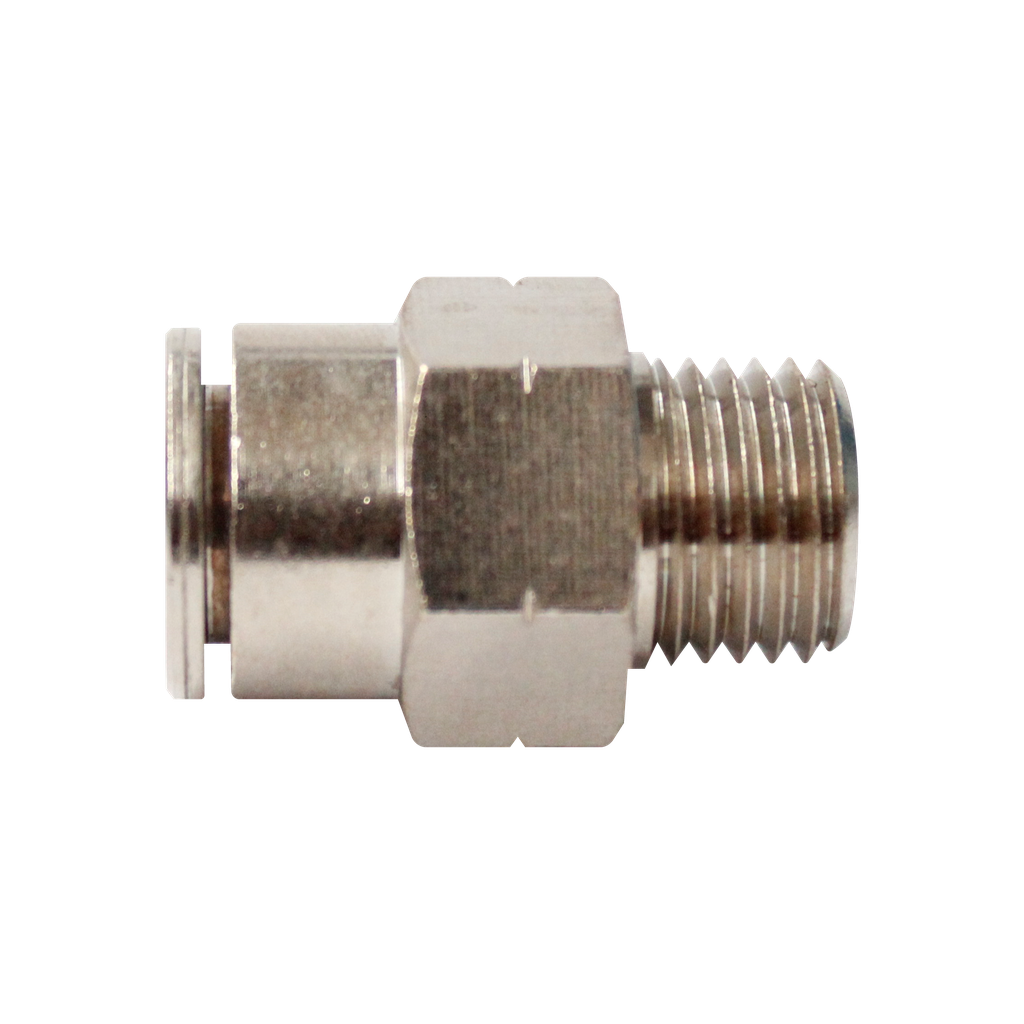 CONEXION METALICA 1/4 A MACHO NPT 1/4