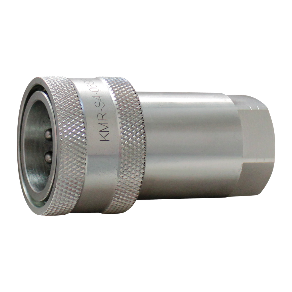 [KMR-S4-04PF] Cople Hidráulico Agricola Macho bola-Hembra NPT   (1/2")