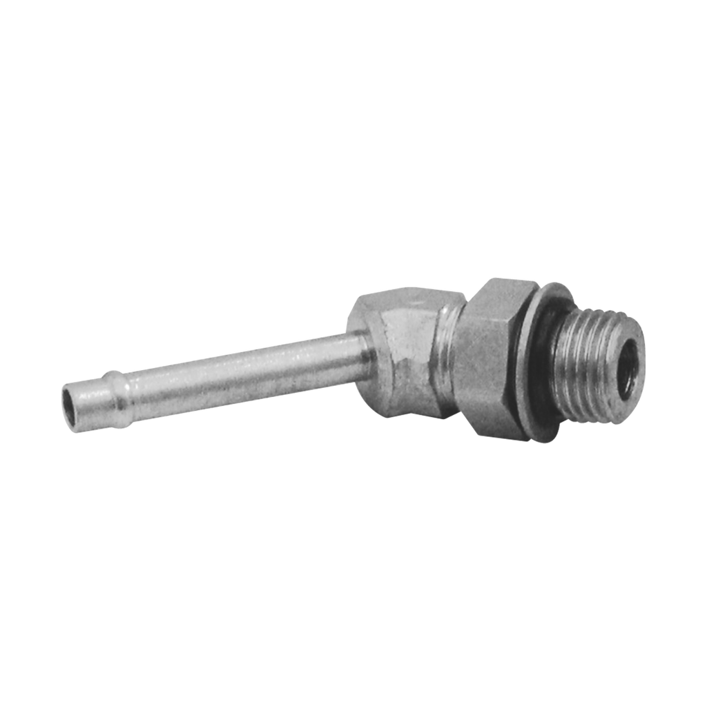 [4603-08-08] VASTAGO para manguera codo a 45° a Macho Oring Boss