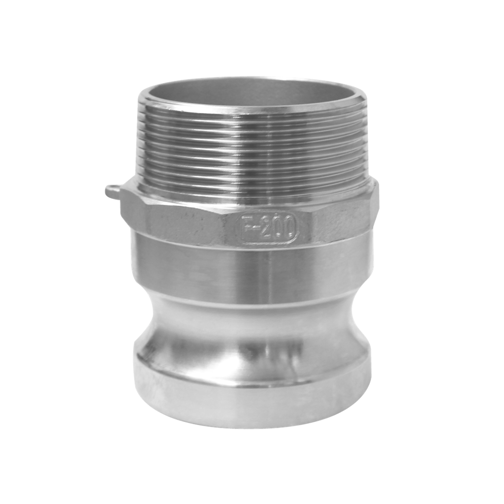 [SS304-F100] Camlock Acero Inoxidable 304 parte F de 1"