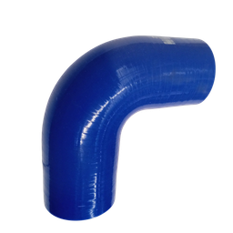 [EL9-4] CODO DE SILICON AZUL A 90° x 4"